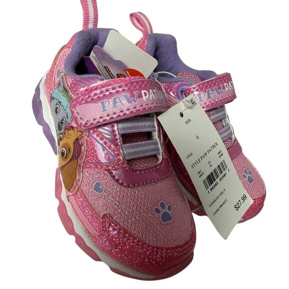 Nickelodeon Paw Patrol Light-Up Shoes - Toddler Size 6 - Picture 1 of 10